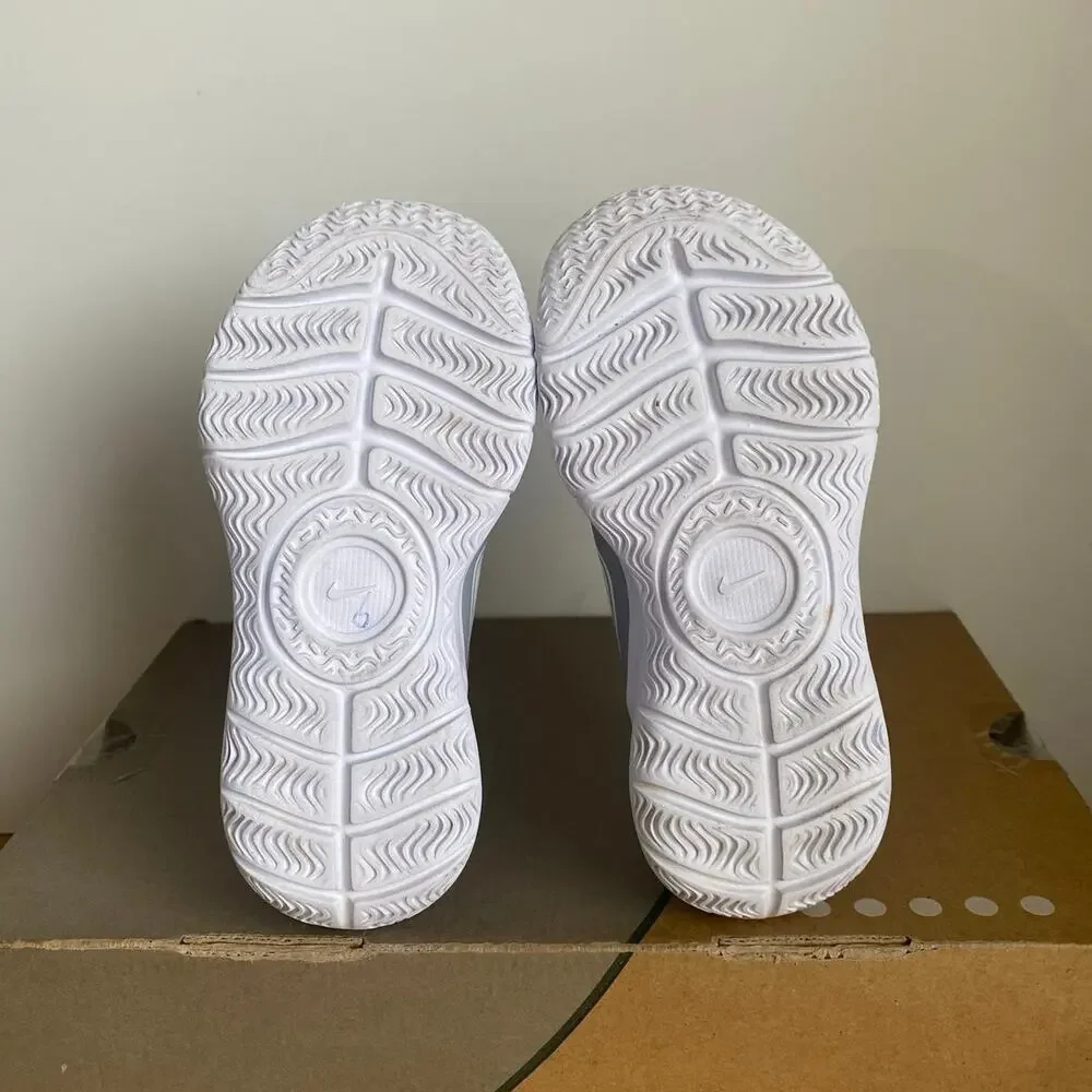 Nike Flex Runner Grey/White Kids Sneakers- SZ 12 C